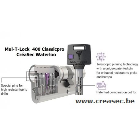 Cylindre Mul-T-Lock 400 - ClassicPro