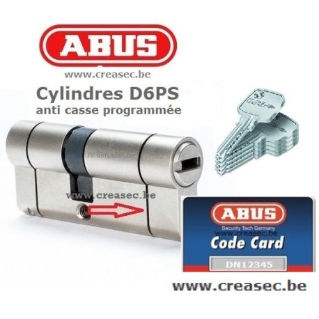 Deurcilinder Abus D6PS by Creasec.be