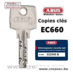 Reproduction clef ABUS D6