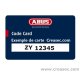 Abus D6x sur carte ou code