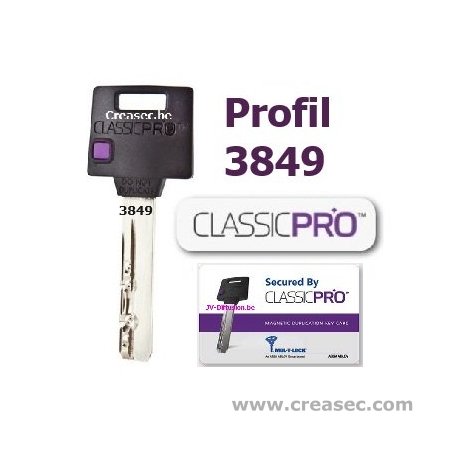 copie clé ClassicPro 3849