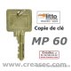 Copie Clé LITTO MP60 suivant carte