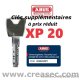 copie cle Abus XP20 à bouton