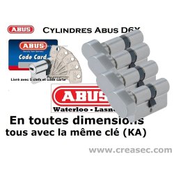 Cylindre ABus D6X à bouton