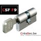 Cylindre ISEO F9 sur code existant