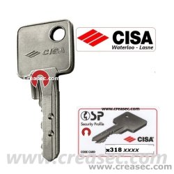 Clé Cisa SP code x318xxxx