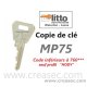 Copie Clé LITTO MP75 suivant carte