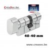 Knopcilinder - ABUS D6- verschillend sluitends