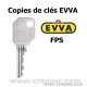 Copie de Clé EVVA EPS